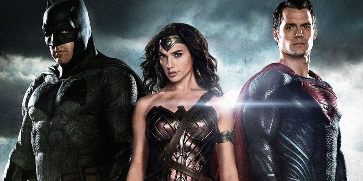 Wonder Woman, Batman, and Superman in Batman v Superman