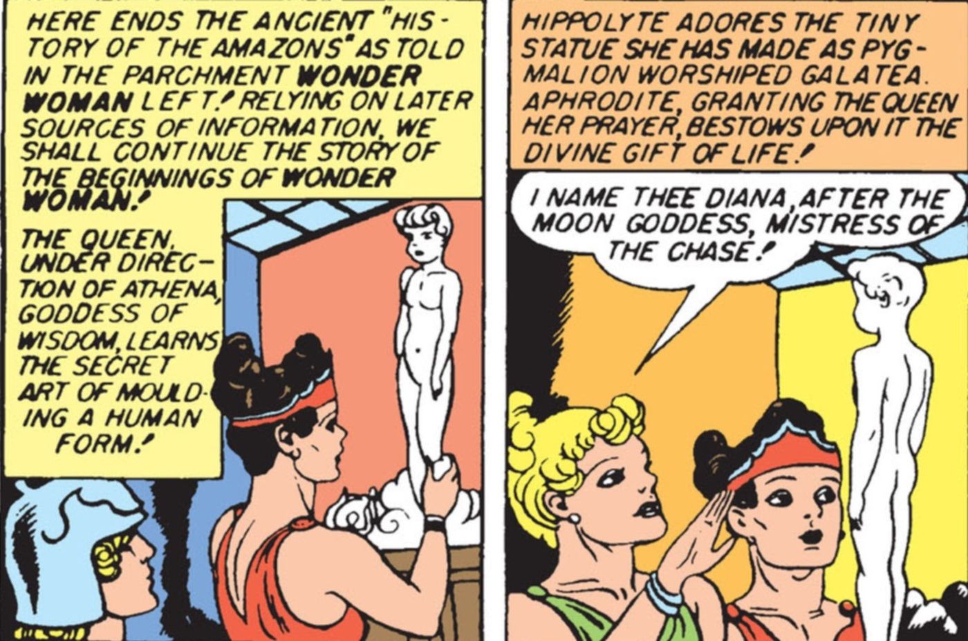 Wonder Woman Golden Age Origin DC Comics