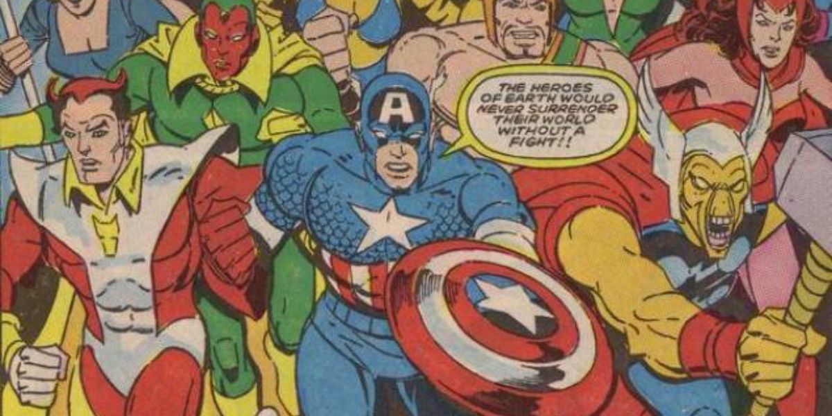 Captain America leads a team against the Wraith from Marvel Comics
