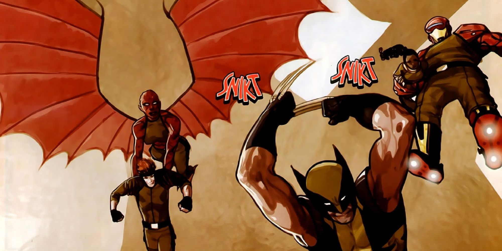 X Men 2099 attack in Marvel Comics.