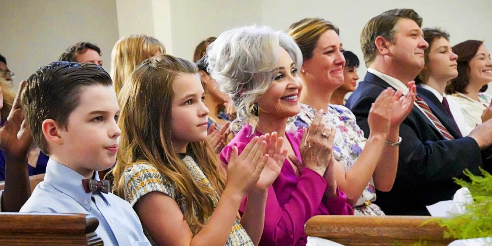 Young Sheldon The Coopers In Church