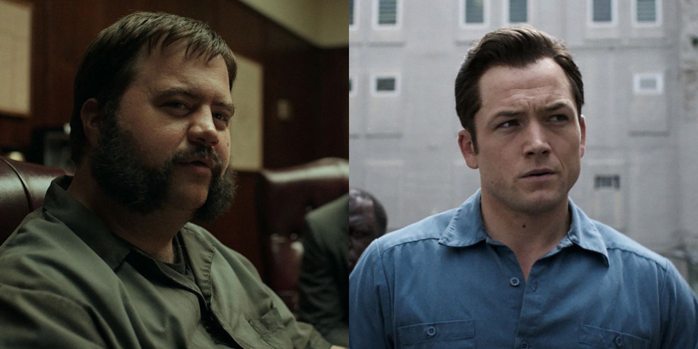 Split image of Larry and Jimmy from Black Bird.