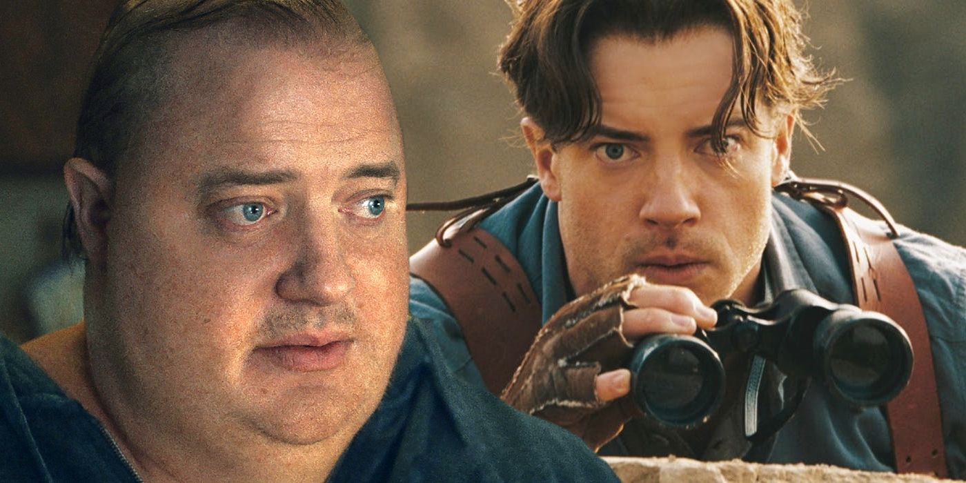 brendan fraser the whale the mummy