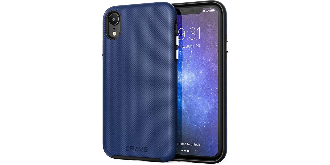 Compatible for iPhone XR Case Built with Screen Protector, Lightweight and  Stylish Full Body Shockproof Protective Rugged TPU Case for Apple iPhone XR