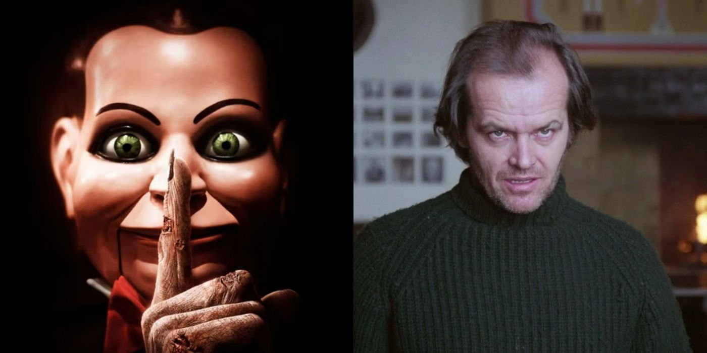 Dead Silence poster and Jack Torrance from The Shining