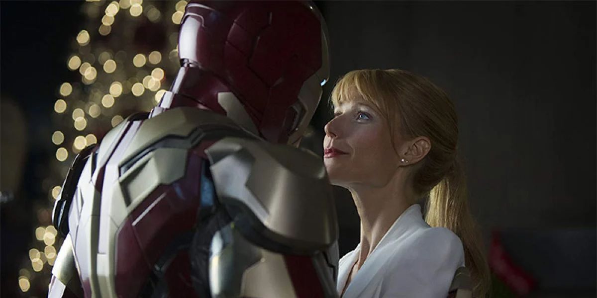 Tony Stark Iron Man and Pepper Pots