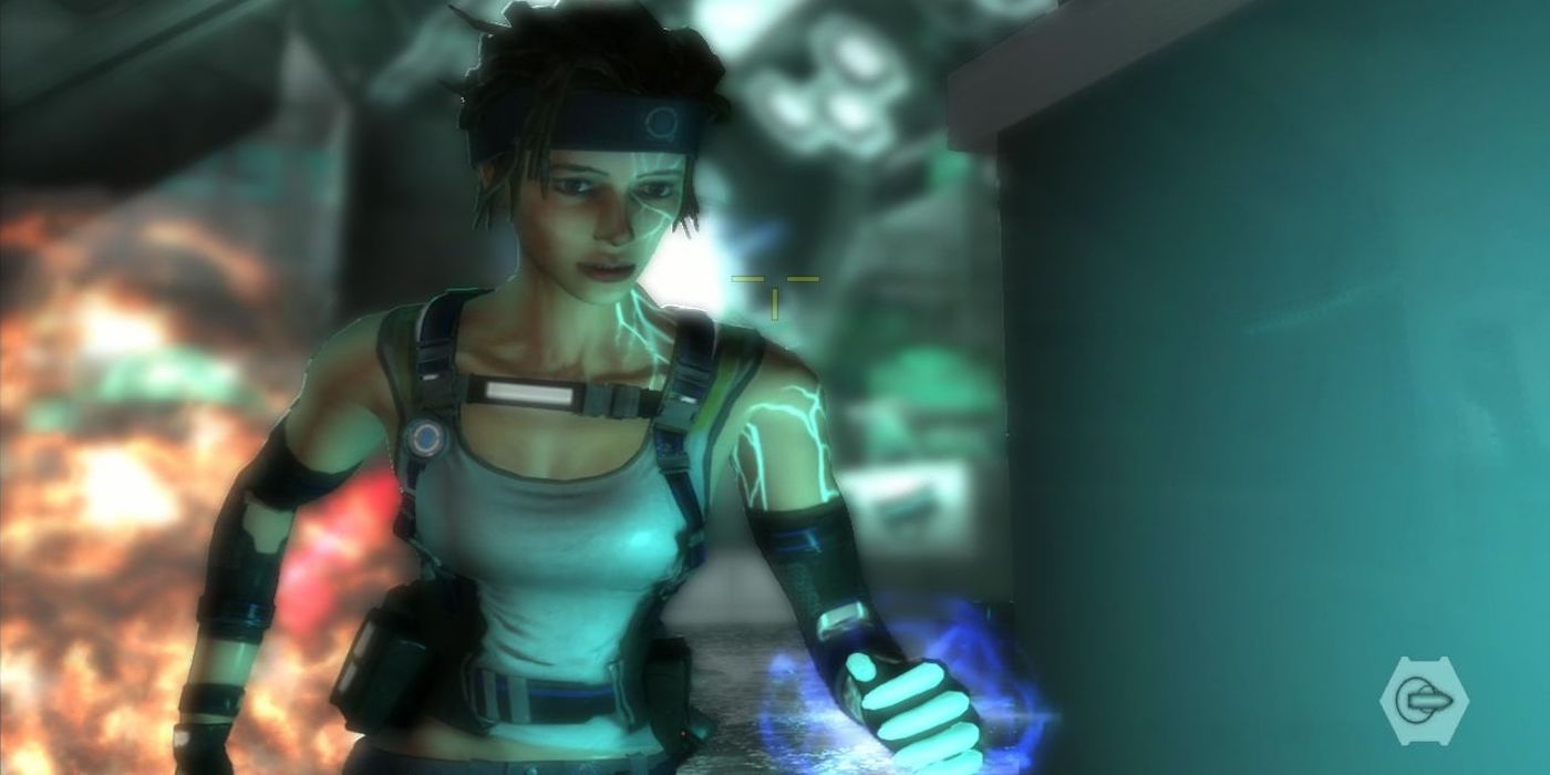 A screenshot from the game Hydrophobia: Prophecy
