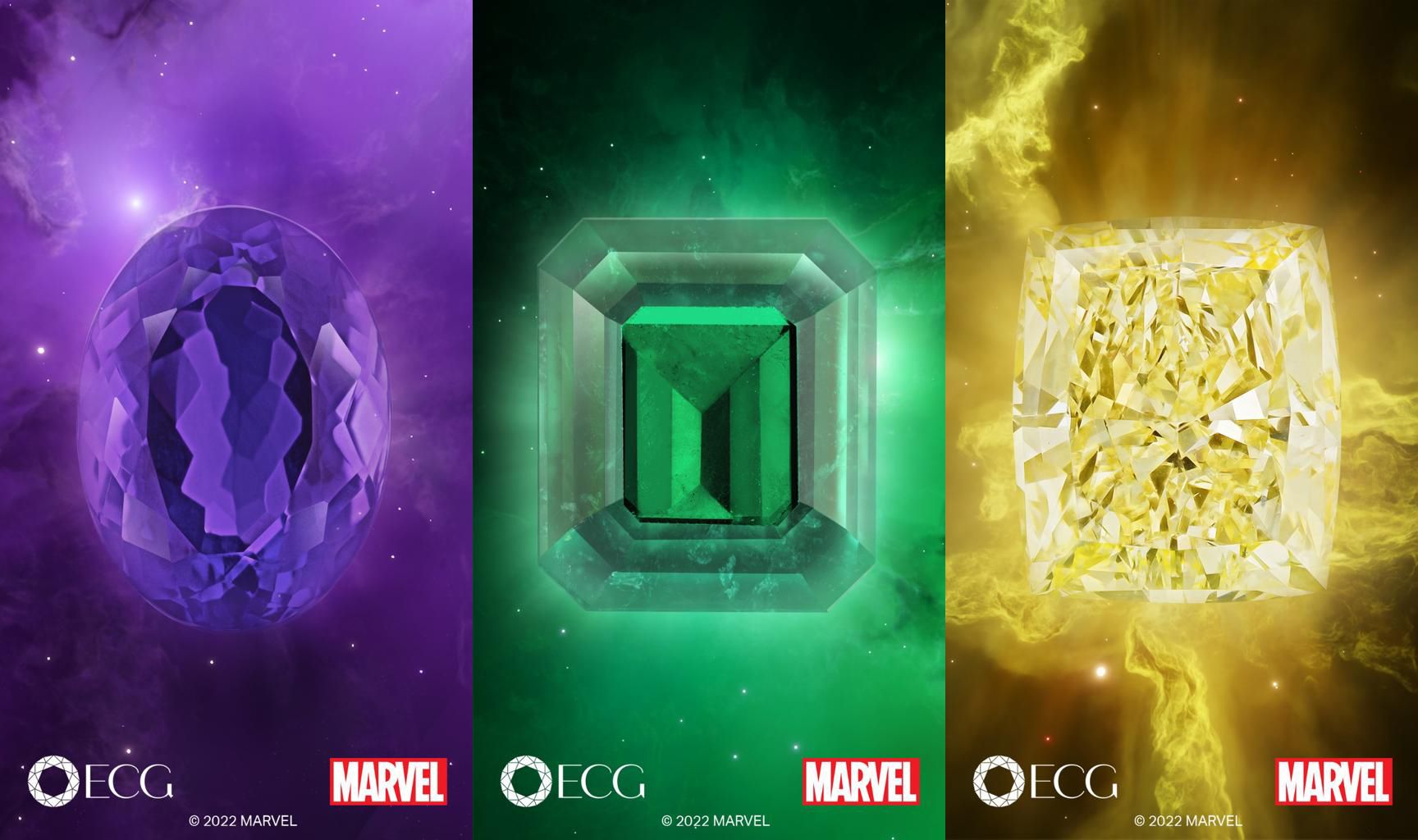 Marvel Unveils Infinity Collection of Gemstones At SDCC 2022