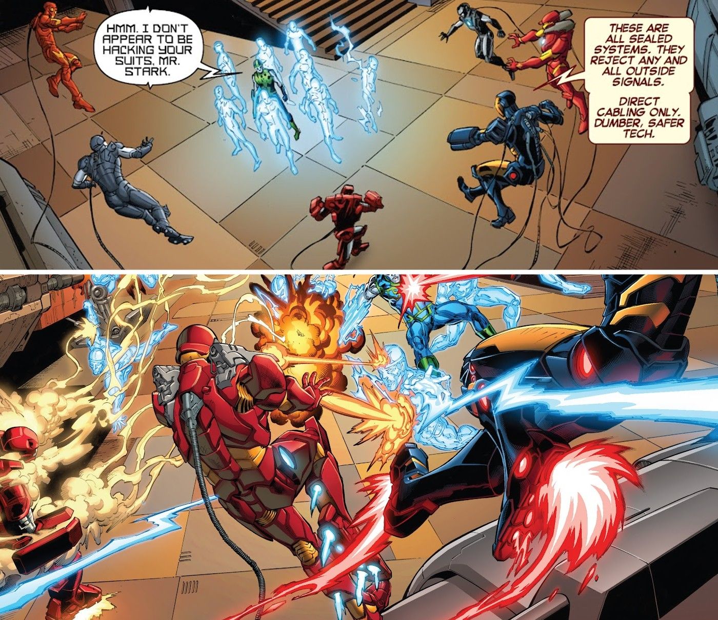 iron man armor mark 46 lasers