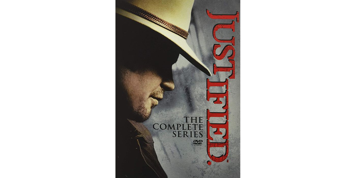 Justified complete series on DVD.