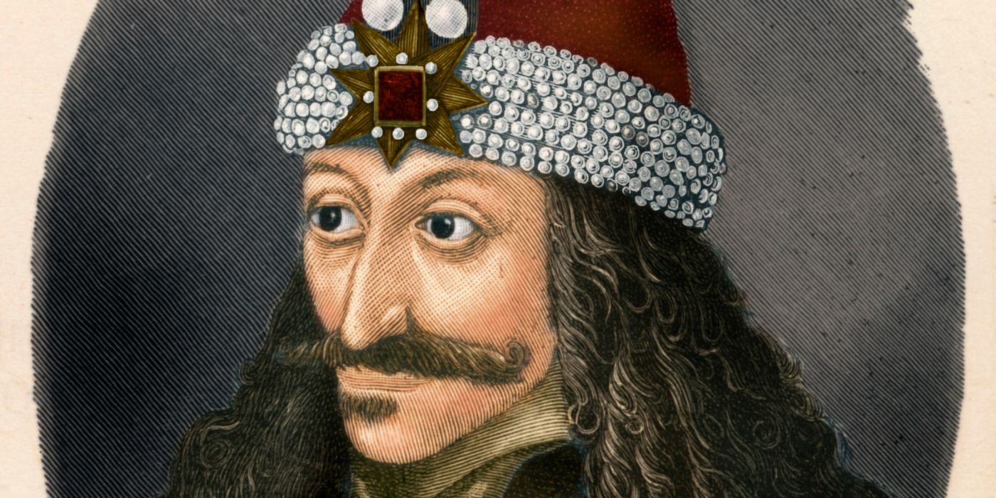 Portrait of Vlad the Impaler, the inspiration of Count Dracula.