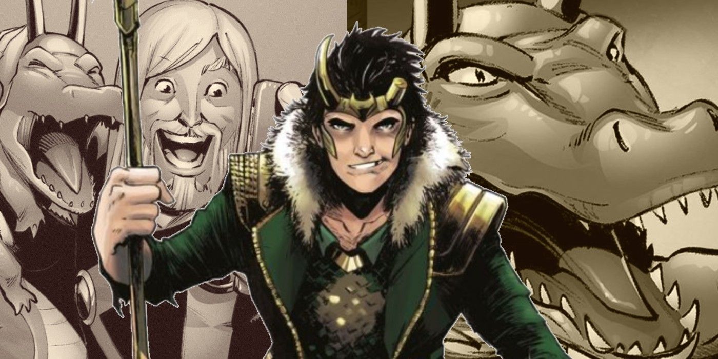 Loki featured image with Thor and Alligator Loki