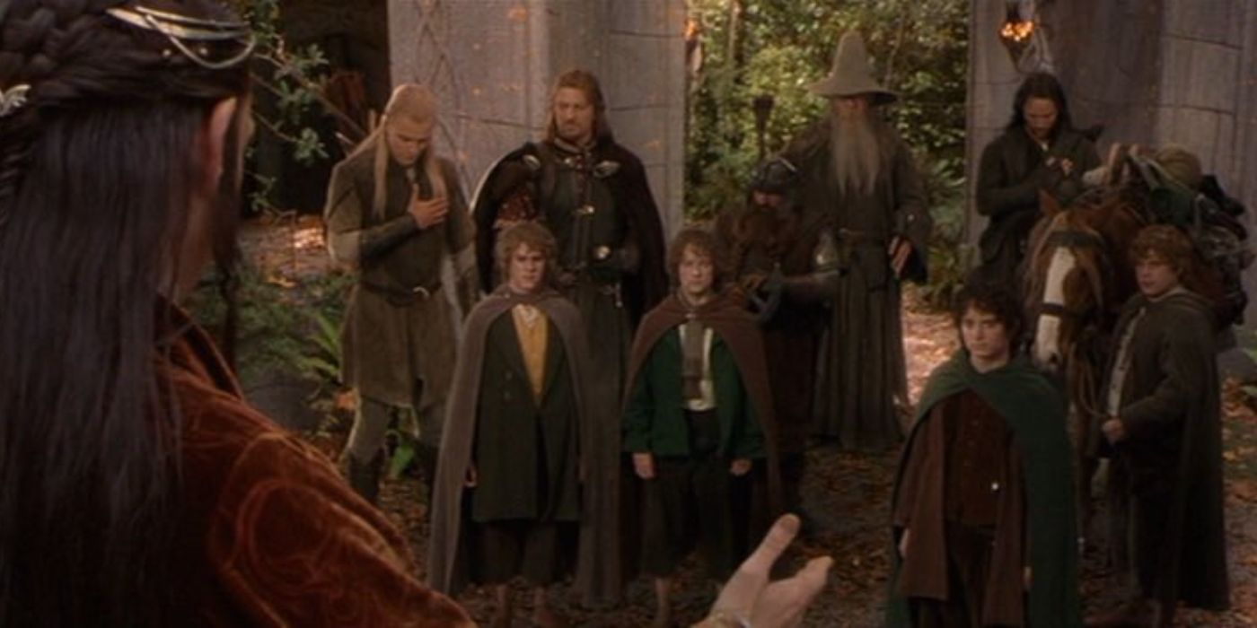 lord of the rings fellowship leaves rivendell