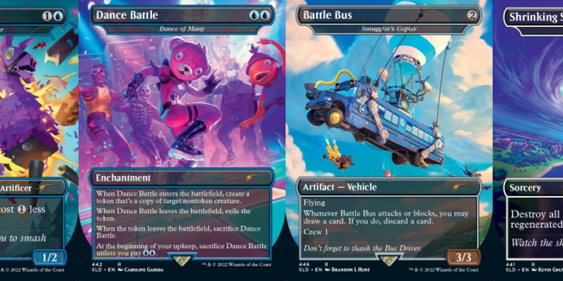 Magic's new Fortnite crossover is bringing some fun remakes of old cards.