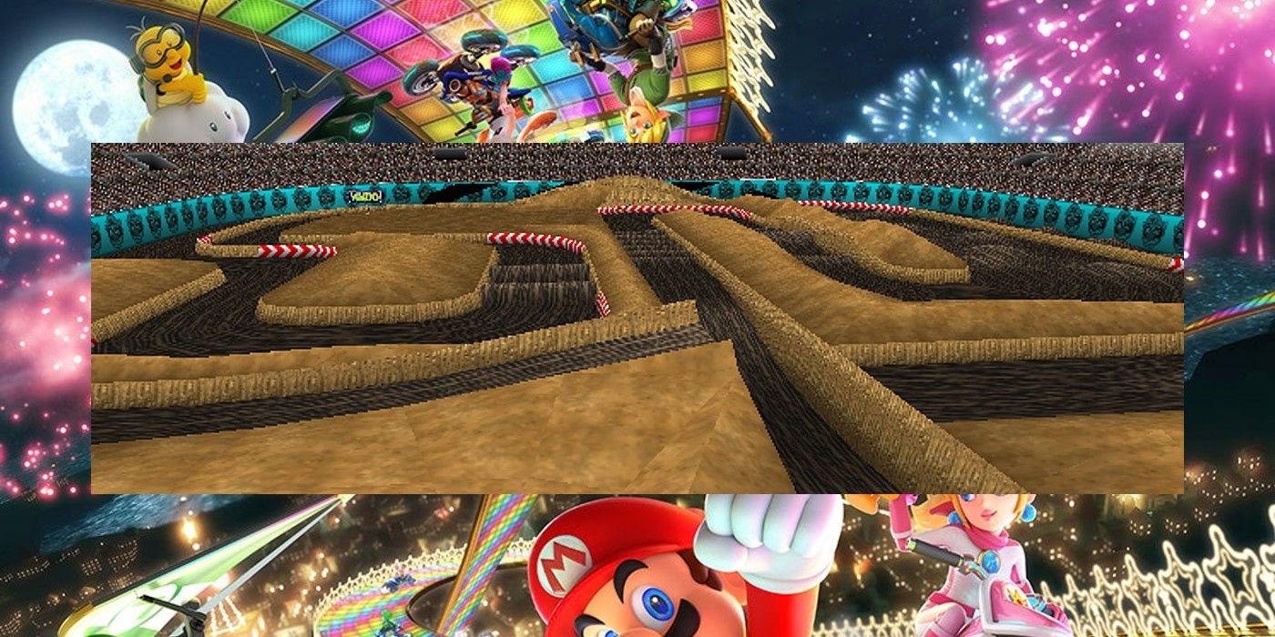 Wario Stadium could be a fast-paced frenzy with MK8's stunt mechanics.