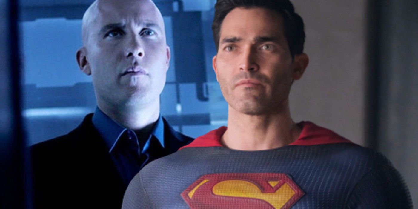 michael-rosenbaum as lex luthor and tyler hoechlin as superman