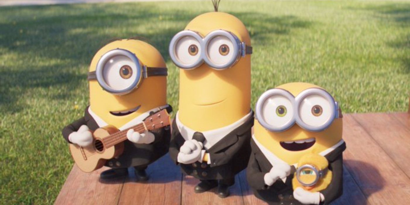 GentleMinions: What's Up With Loud Kids In Suits Watching Minions?!