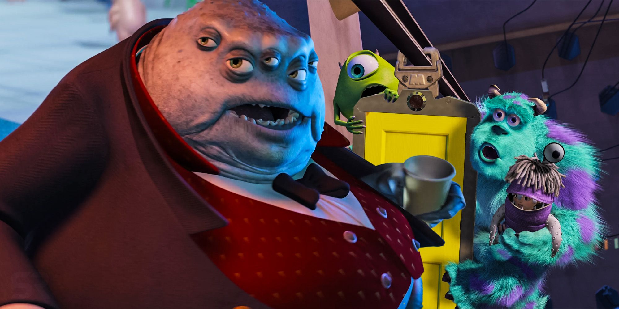 Monsters, Inc.' is a kids movie but belongs in the film hall of fame