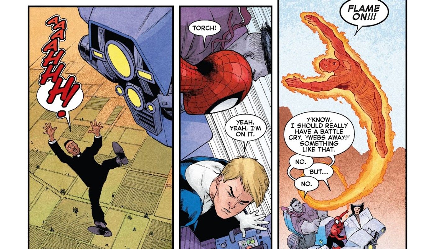 Spider-Man’s New Catchphrase is Killed The Moment He Says It