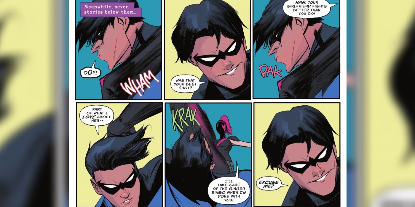 Nightwing admits Batgirls is a better fighter than him