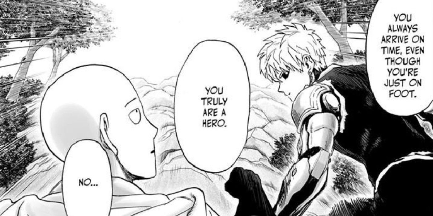 one-punch man saitama and genos