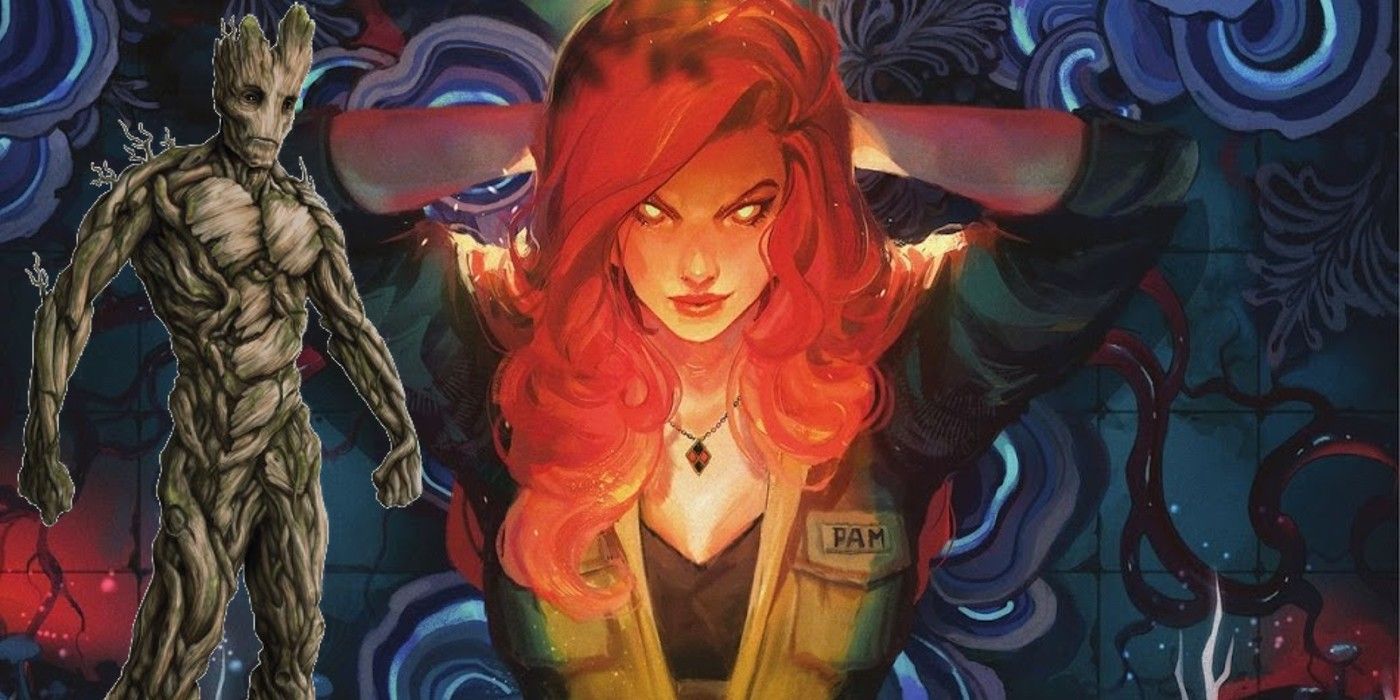 poison ivy and groot