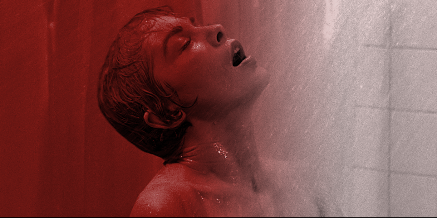 The shower scene from Psycho