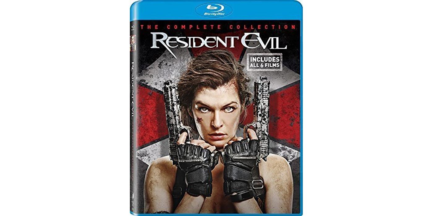 Resident Evil the complete collection on DVD.