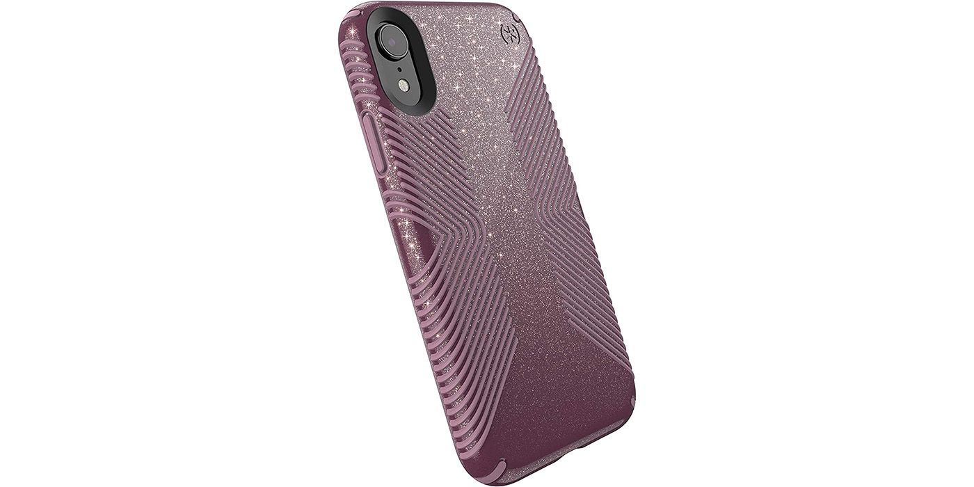 speck grip glitter case for the iphone xr