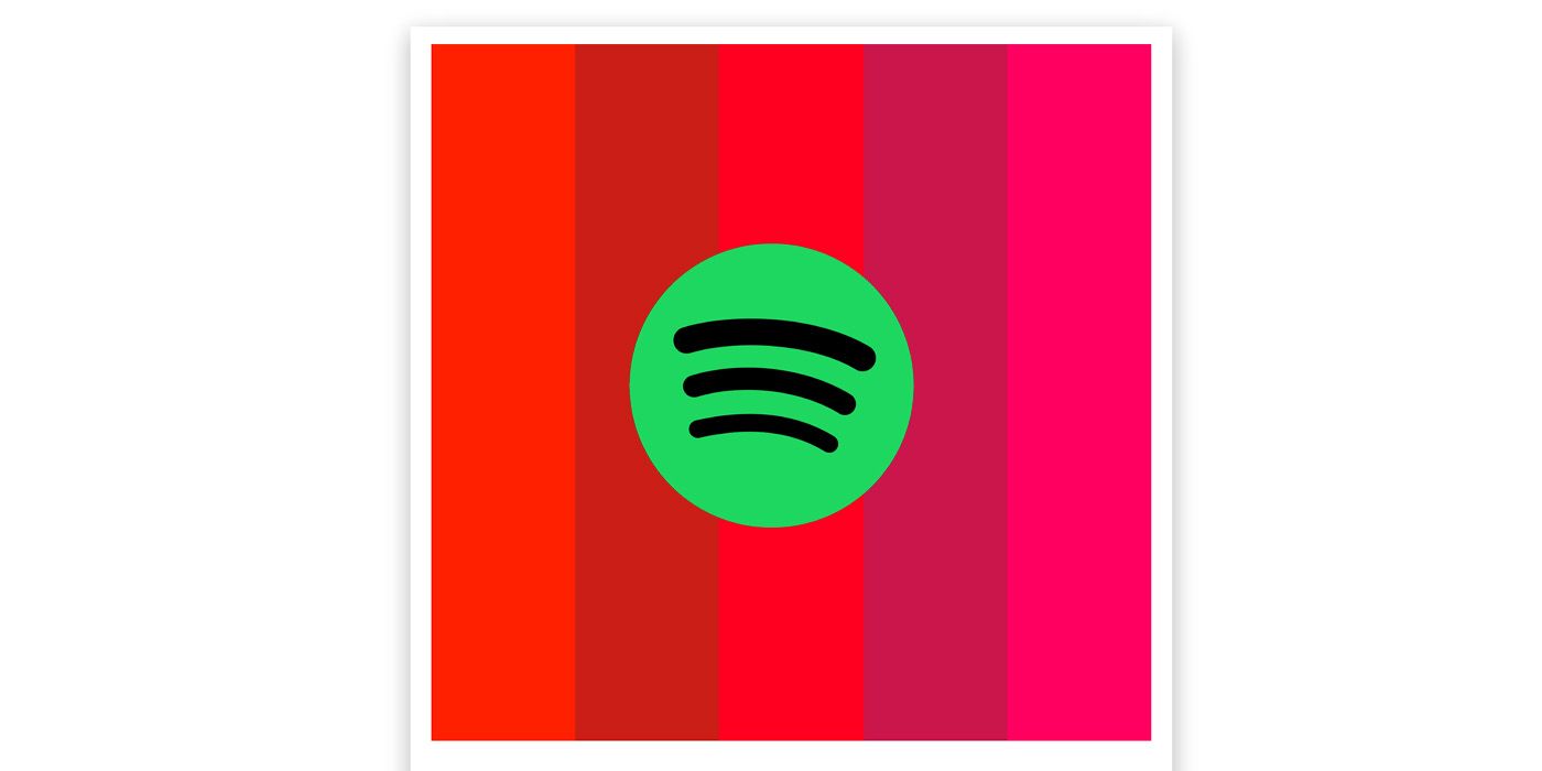 spotify music color palette