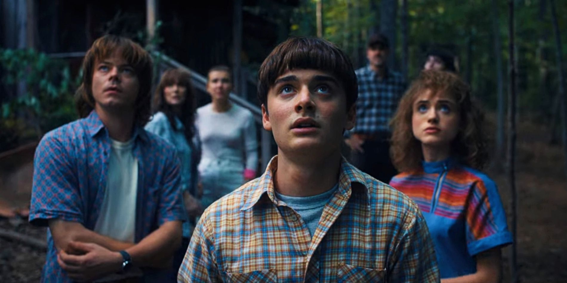 Will looks at the sky in Stranger Things 4 finale