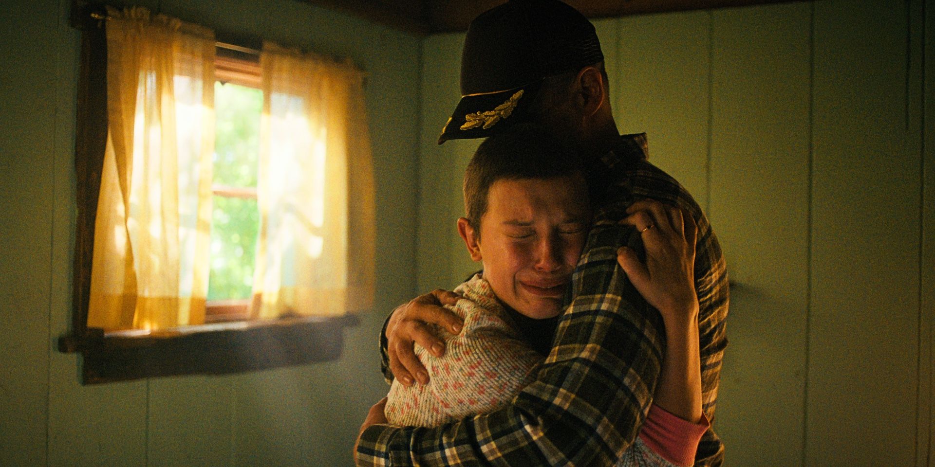 Eleven and Hopper reunite in Stranger Things season 4