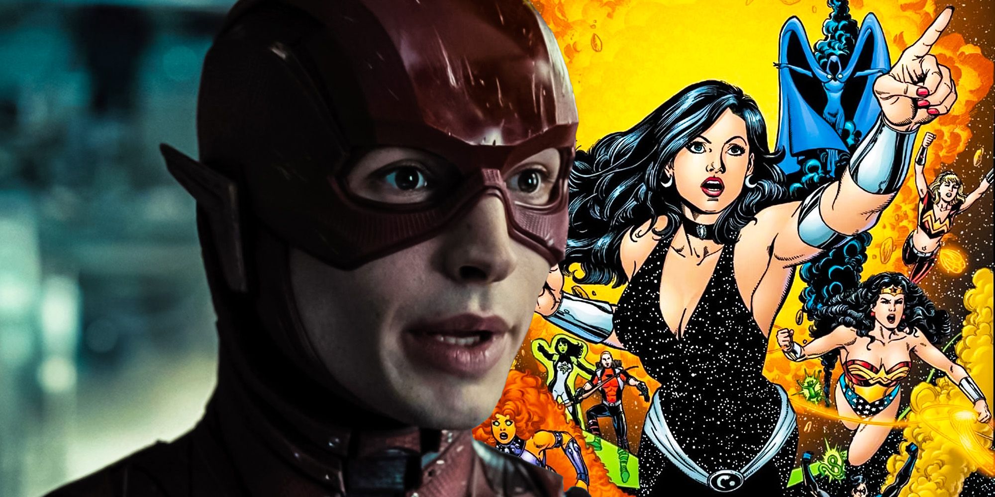 the flash ezra miller replacement donna troy