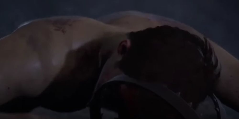 Jacob&rsquo;s head is stuck in a bear trap in The Quarry