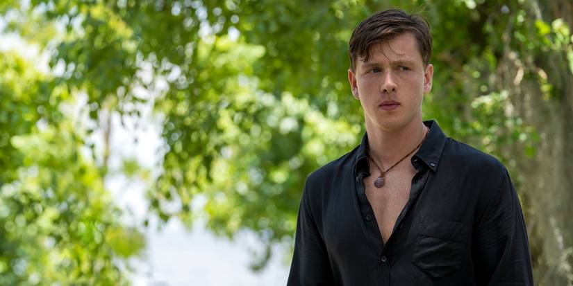 Chase Andrews standing outside in Where The Crawdads Sing