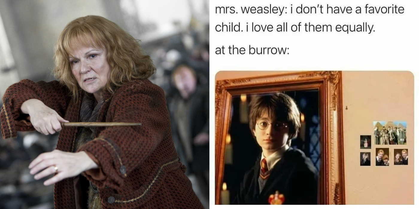 Memes about Molly Weasley