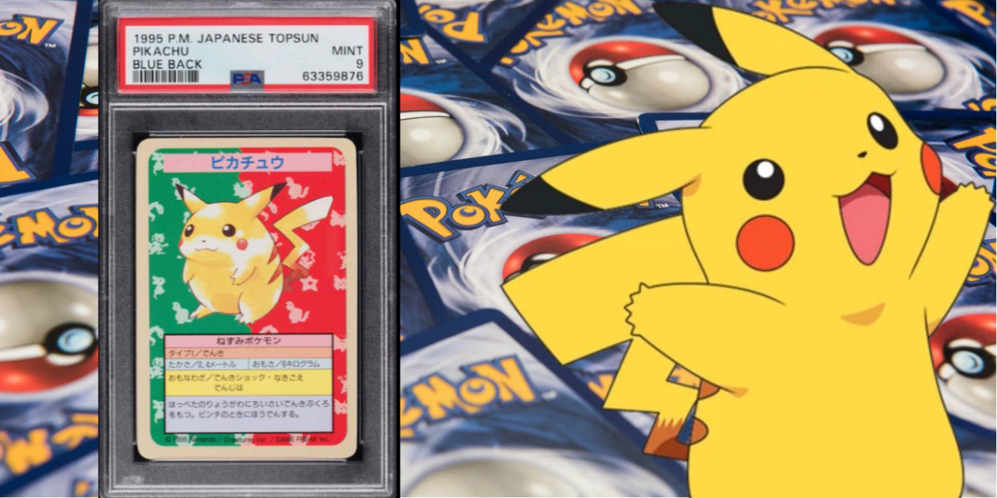 pokemon pikachu card original