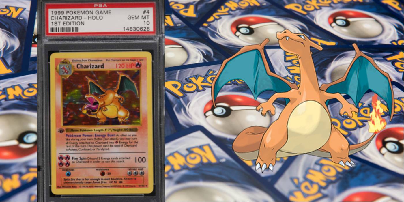 1999 1ª Edição Shadowless Base Set Charizard