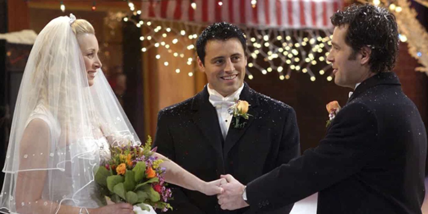 Phoebe and Mike get married in Friends