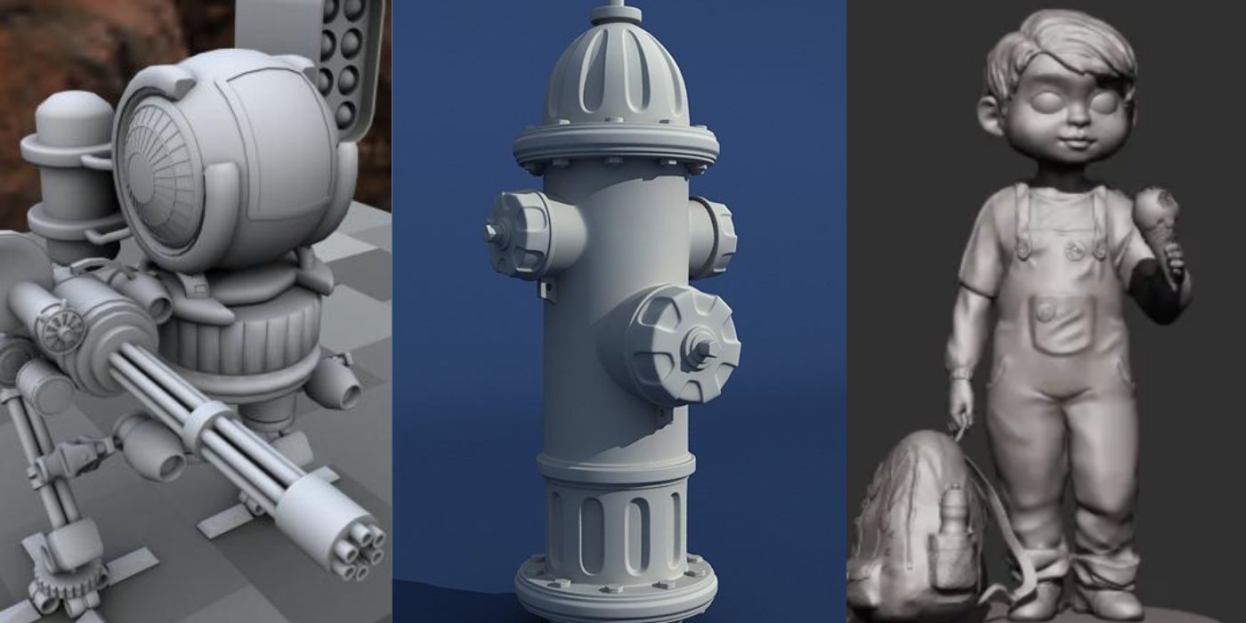 Featured image including examples from 3Ds Max, Modo, and ZBrush.