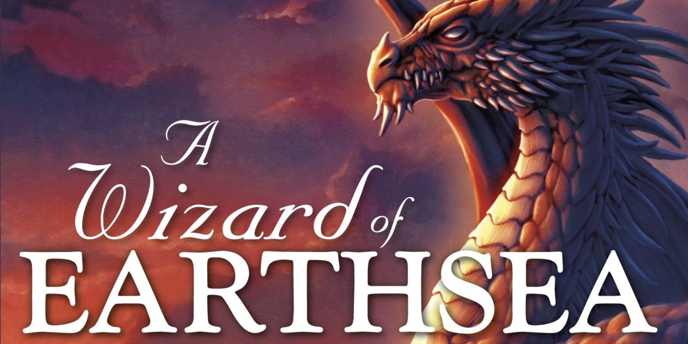 Arte da capa do romance A Wizard Of Earthsea, de Ursula K. Le Guin