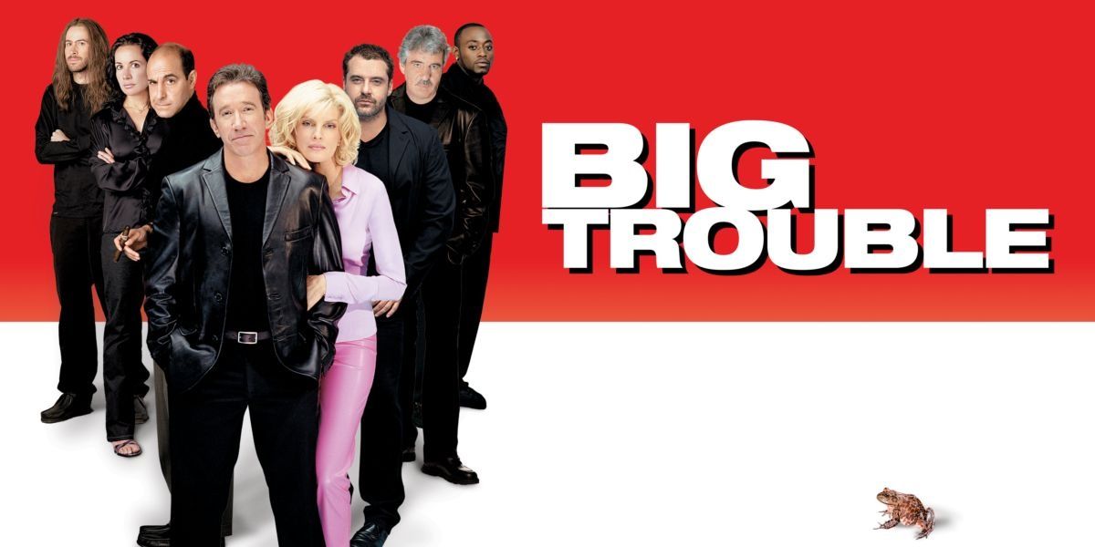 A promotional image for the 2002 movie Big Trouble starring Tim Allen