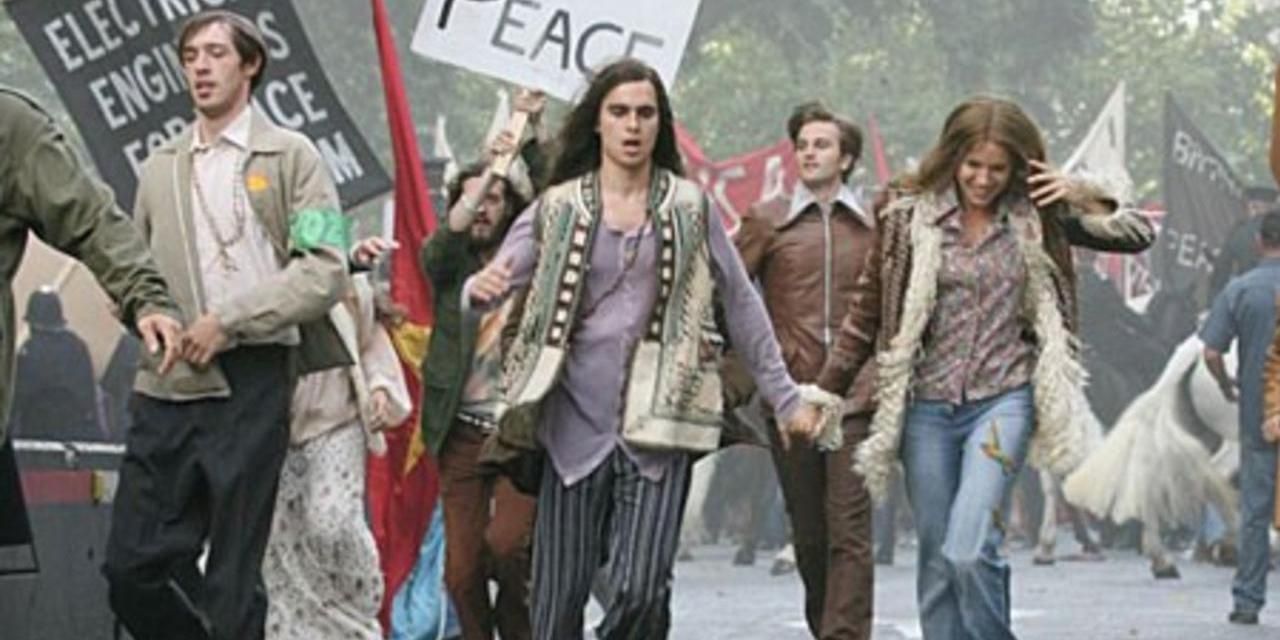 A still from the movie Hippie Hippie Shake