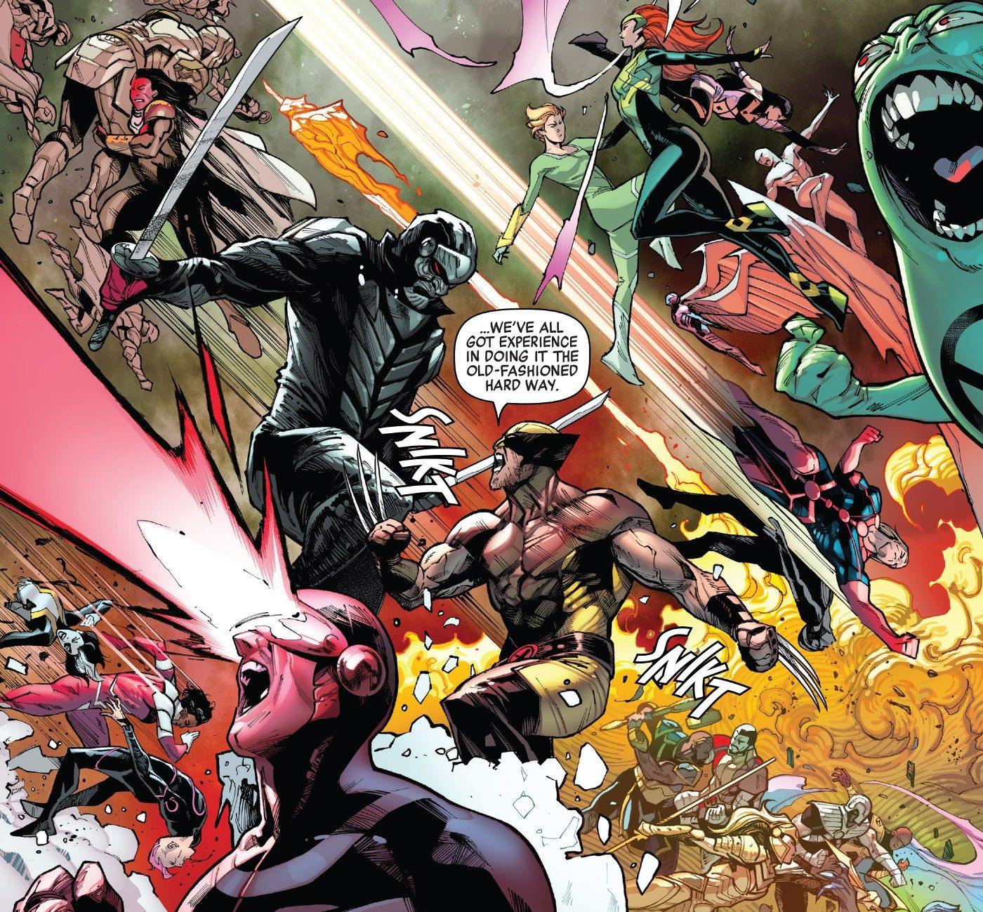 AXE Judgment Day #3 Celestial Strike Force X-Men