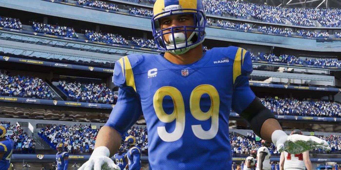 Aaron Donald in Madden 22
