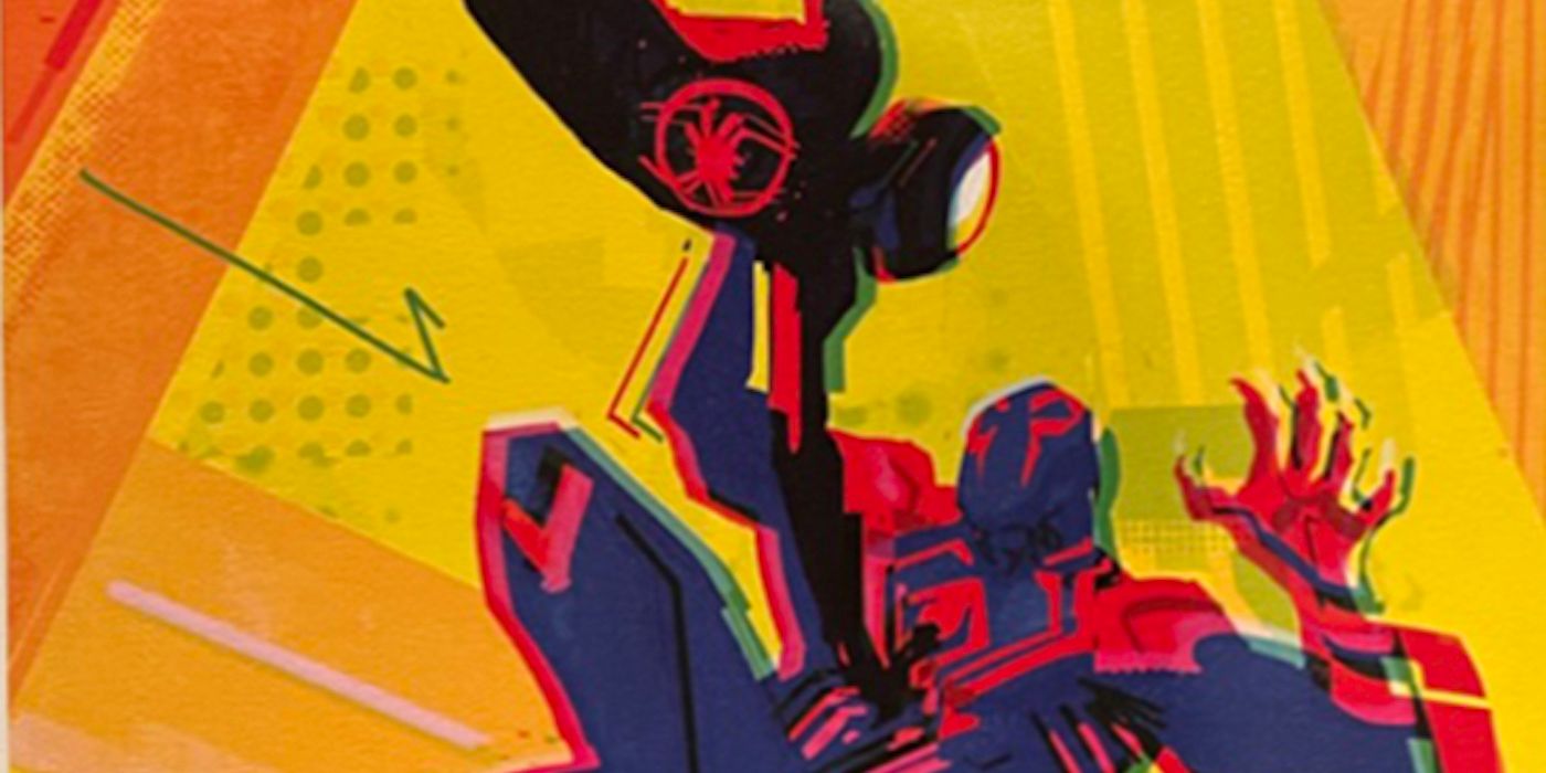 Across the Spiderverse Crew Poster Header