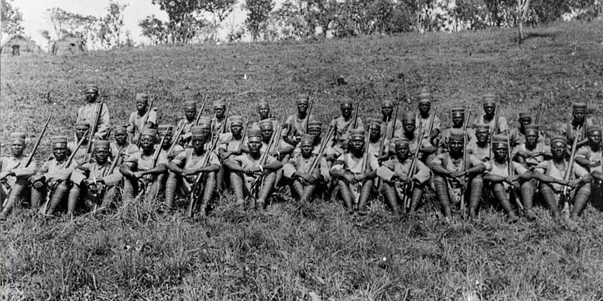 Tropas africanas da Campanha da África Oriental da Primeira Guerra Mundial
