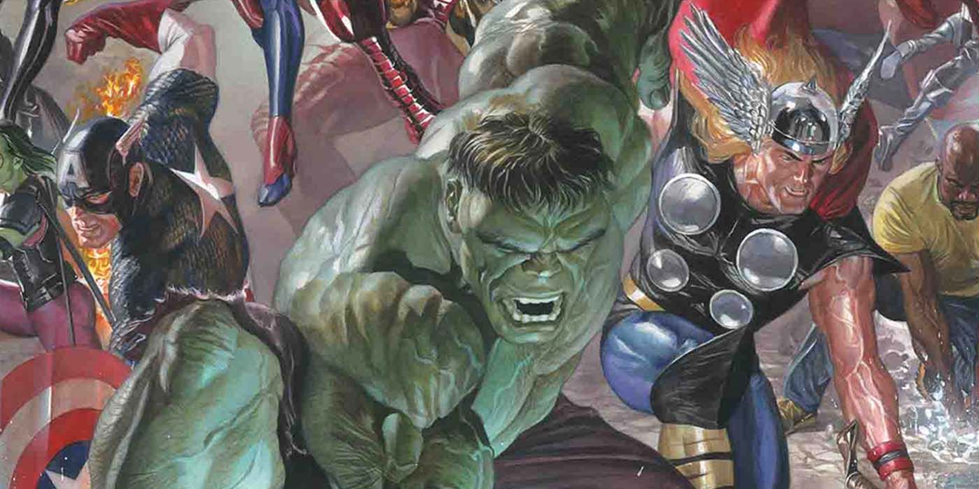 Alex Ross Hulk Avengers - Marvel Comics