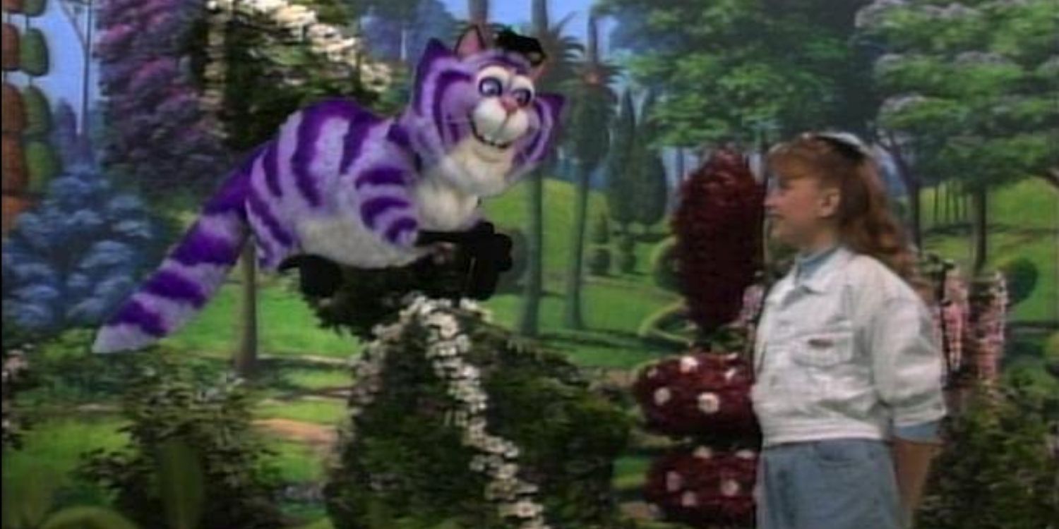 Alice e o Gato de Cheshire em Aventuras no País das Maravilhas (1992-1994)