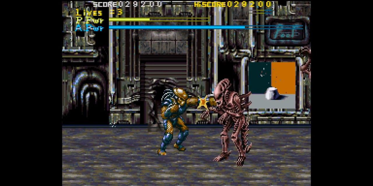 Alien vs Predator 1993 SNES Gameplay